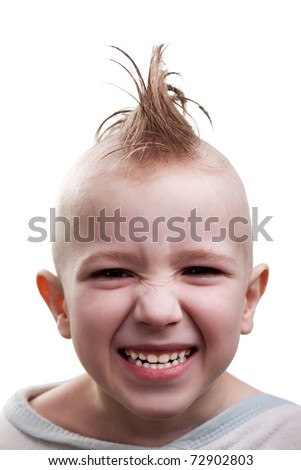 hair punk boy