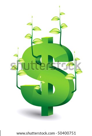 Dollar Tree Stock Vector Illustration 50400751 : Shutterstock