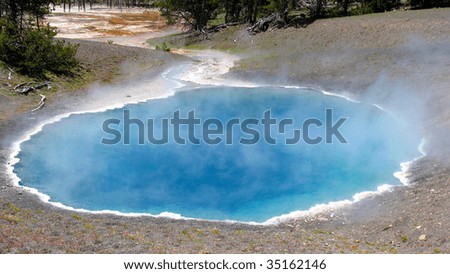 Punch Bowl Spring, Black Sand Basin, Yellowstone, USA