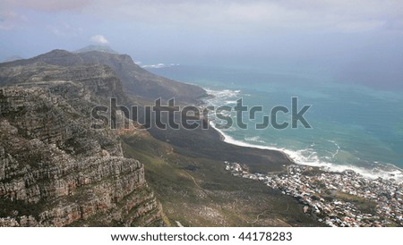 Top of the table mountain, Cape Town, South Africa