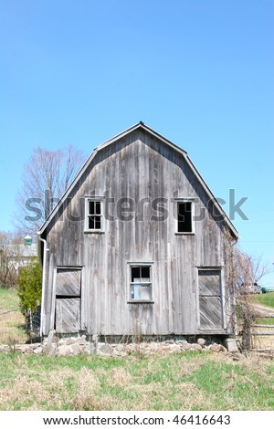 Rustic tool shed