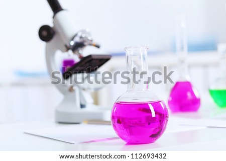 chemistry lab glassware