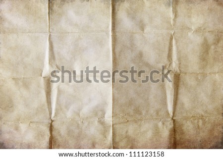 Paper sheet texture