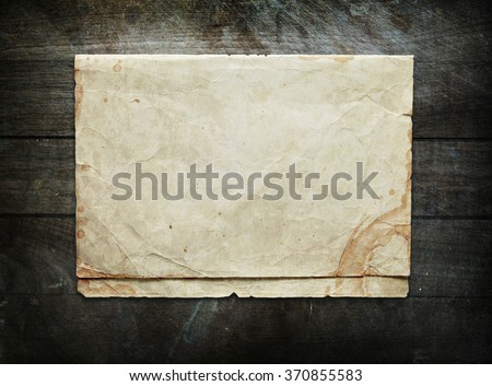 Vintage background with old paper sheet