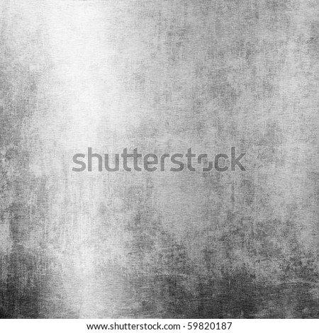 Grunge brushed metal plate (Industrial iron background)