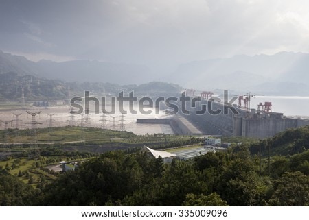 Three Gorges Dam of China