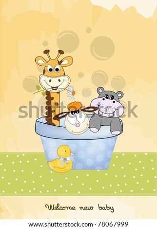 animal baby shower