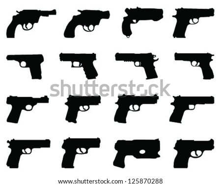 Download Guns Silhouette Wallpaper 1680x1050 | Wallpoper #418081