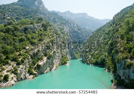 Gorges Du Verdon. stock photo : Gorges du Verdon