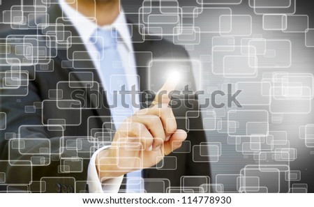 Businessman Technology