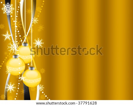 christmas snow wallpaper. stock photo : Christmas