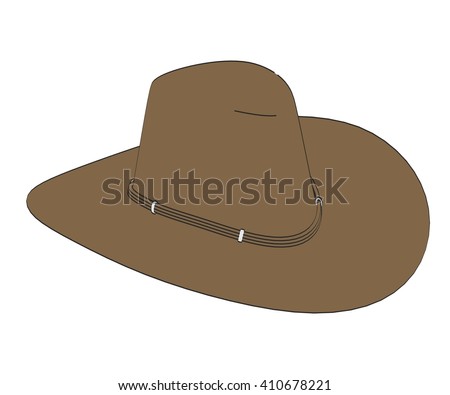 2d Cartoon Illustration Of Hat - 410678221 : Shutterstock