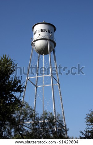 Water tower at Gruene Texas