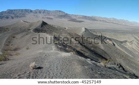 Volcanic Landscape in Death Valley National Park, California