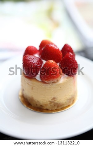 strawberry cheese cake