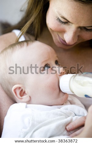 Special bond between mother and baby