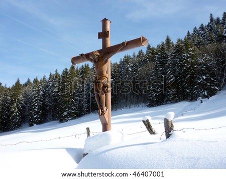 jesus cross clip art. stock photo : Jesus cross by