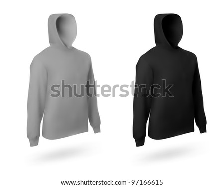 hoodie template side