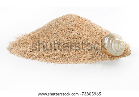 small sand pile