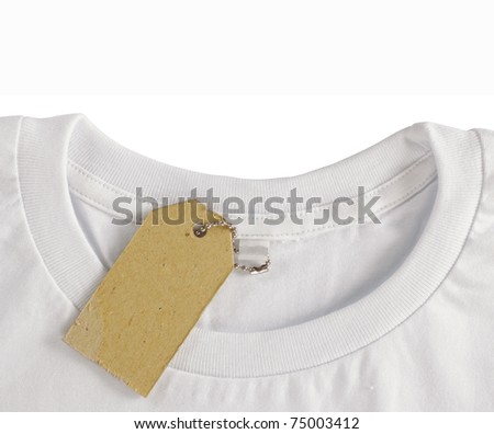 Blank Shirt Tag