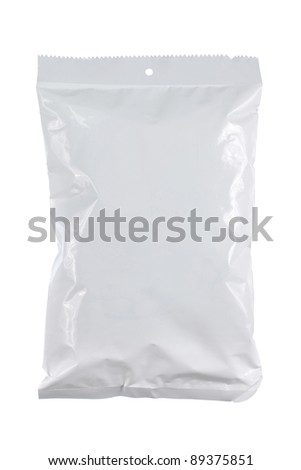 potato chips plastic pack. for another white packaging visit my gallery