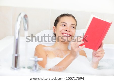 woman in bathtub