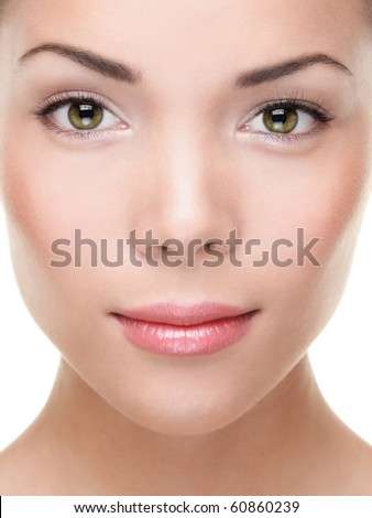 asian beauty makeup. stock photo : Woman eauty
