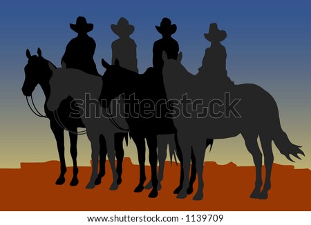 Four Cowboys