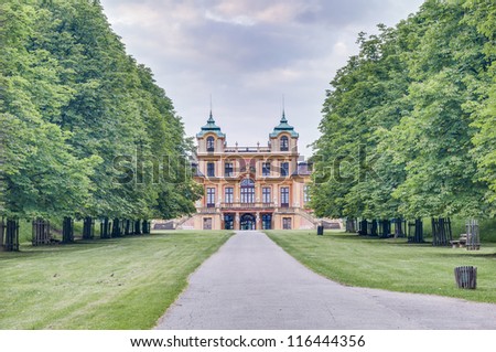 The hunting lodge and summer residence Favorite Schloss in Ludwigsburg, Germany
