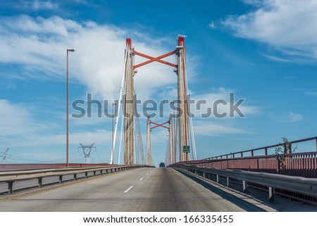 The Zarate Brazo Largo Bridges are two cable-stayed road and railway bridges in Argentina, crossing the Parana River between the cities of Zarate, Buenos Aires, and Brazo Largo, Entre Rios.