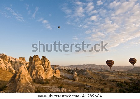 One of the more exciting experiences you can enjoy in the Cappadocia region is ballooning over their uniquely amazing valleys.