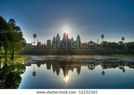 stock photo : Angkor Wat