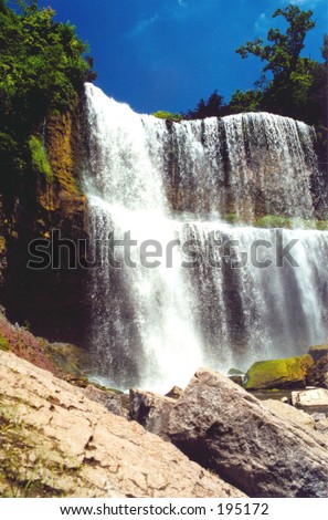 Quite big waterfall #2, Hamilton, ONT, Canada
