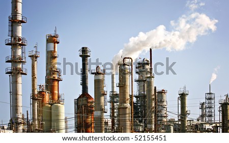 Refinery plant, oil industry (1)
