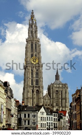 Cathedral of the Mother of god. Antwerp. Belgium