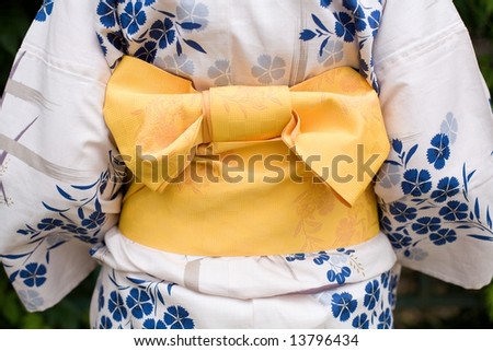 kimono from behind