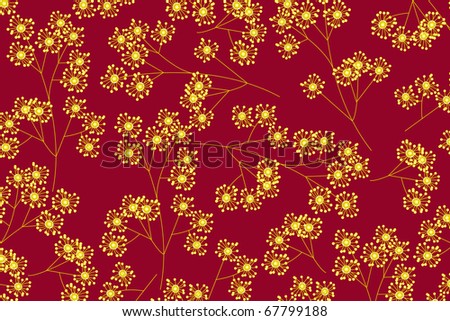 wallpaper vector flower. stock vector : flower and wallpaper
