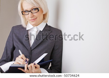 she wrote about a white wall in the address book