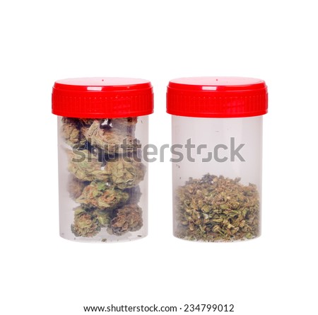 Two types of medical cannabis