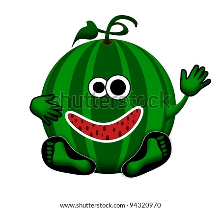 happy watermelon