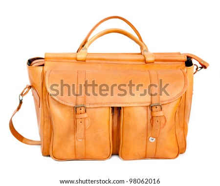 camel leather bags