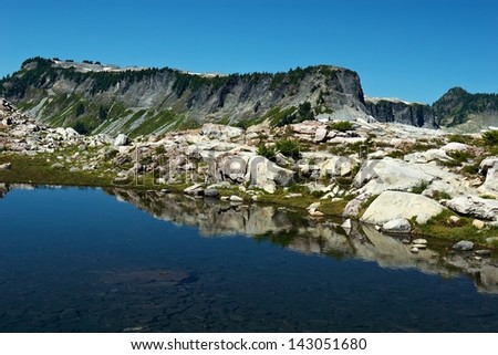Mountain Lake, Mt. Baker, Washington, USA
