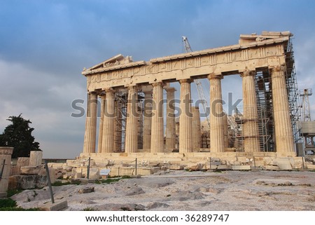 Restoration of Athena Parthenon temple, Acropolis