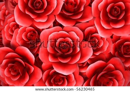 Group Of Roses