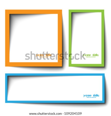 text box vector design text box vector design