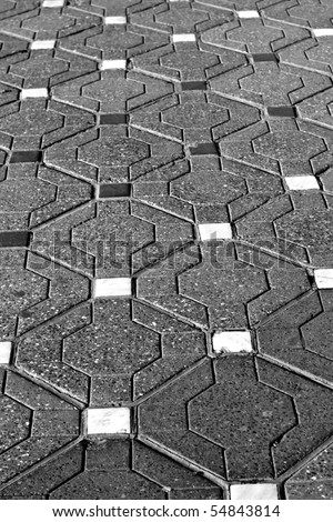 Cobblestone pavement design