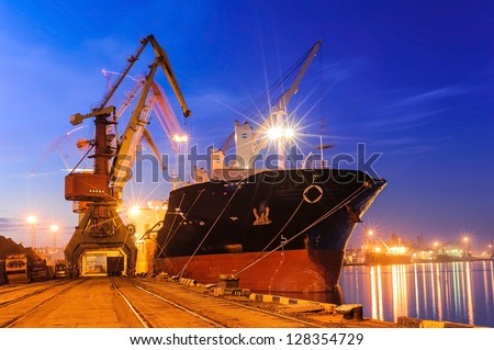 cargo ship