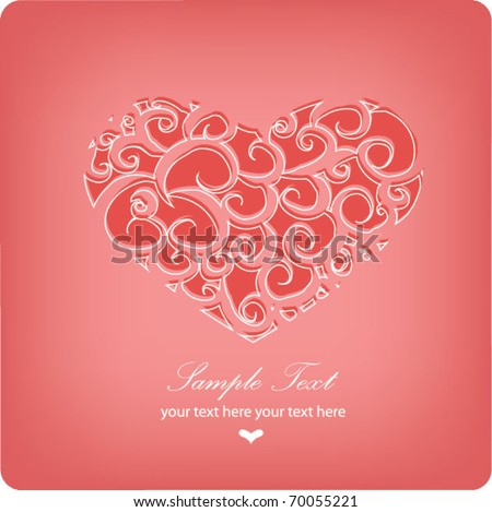 Pink Lace Heart