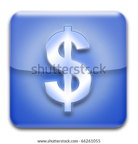 dollar sign icon. stock photo : Dollar sign icon