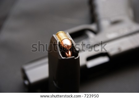 9mm pistol  & bullets